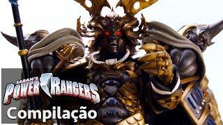 Power Rangers em Português  Power Rangers Derrotam os Mega Vilões  Power Rangers Super-heróis