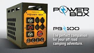 Power Box PB-100Portable Dual Battery SystemThe perfect companion for your 4WD off road adventure.