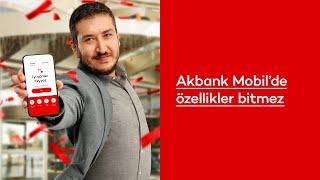 Akbank Mobil’in özellikleri saymakla bitmez