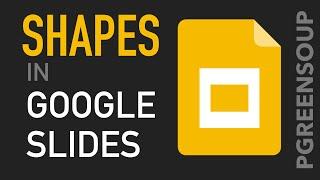 Google Slides Shape Tools