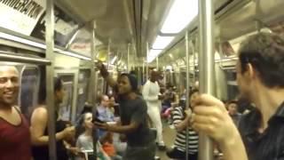 THE LION KING Broadway Cast Takes Over NYC Subway and Sings Circle Of Life