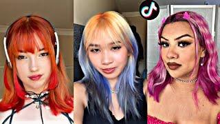 Hair Color Dye Tiktok Compilation️