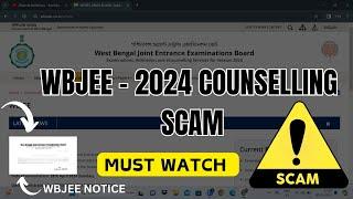 WBJEE COUNSELLING SCAM 2024  WBJEE COUNSELLING 2024  IMPORTANT DOCUMENTS #wbjee2024