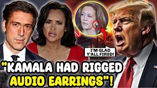 Kamala Harris In BIG TROUBLE As ABC Moderators LOSES JOB After They ADMIT She Used WIRED EARRINGS