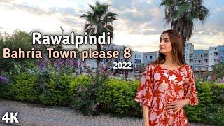 walking in the bahria Town please 8 bazaar - Pakistan Rawalpindi 4K