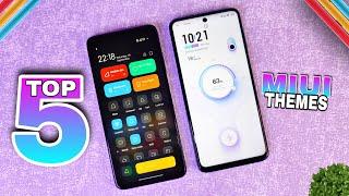 Best Miui 12 Themes  Best iPhone 13 Theme  Top 5 Miui 12 Themes For Xiaomi Device