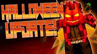 NEW HALLOWEEN UPDATE + NEW ITEMS?  BOKU NO ROBLOX REMASTERED  ROBLOX 