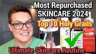 My MOST REPURCHASED SKINCARE 2024 - Ultimate Skincare Favourites