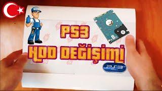 PS3 HARDDISK HDD DEĞİŞİMİ VE SÜRÜMÜNÜ YÜKLEME - VERİ KAYBI OLMADAN