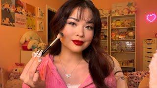 ASMR Doing My MakeupChatty Get Ready With Me 🫶