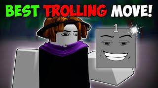 This Move is PROBABLY the BEST TROLLING MOVE in The Strongest Battlegrounds  ROBLOX