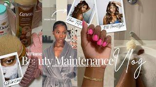Realistic Maintenance Routine  Affordable Body Care Products + $30 Hairstyle + Clear Skin Routine