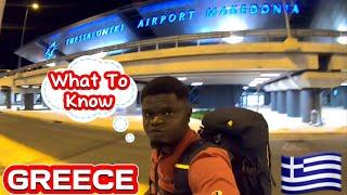 Airport Of Thessaloniki GREECE Full Tour - What To Know