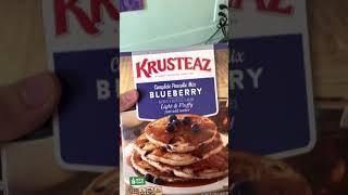 Expired Krusteaz Blueberry Pancake Review