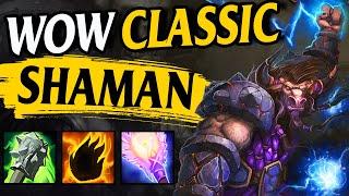 This is the BEST Way to Play WoW Classic Hardcore Shaman Professions Talents & Weapon Progression