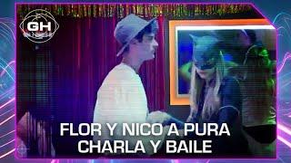 Nico y Flor aclaran los tantos en el medio de la fiesta  - Gran Hermano