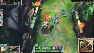 Riven + Talon vs Shyvana + Brand - URFUltra Rapid Fire Mode - Season 5