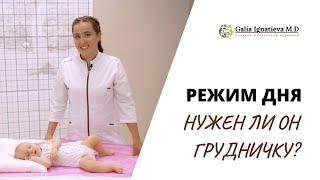 Режим дня грудничка  Нужен ли ребенку график сна @Galia_Ignatieva_MD