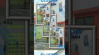 PROMO RUMAH CLUSTER TERMURAH 2024#rumah #rumahmurah #rumahcluster #rumahidaman #rumahminimalis