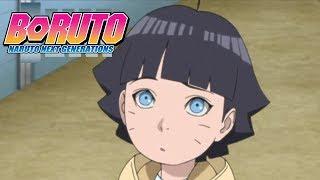 Himawari Meets Akamaru  Boruto Naruto Next Generations