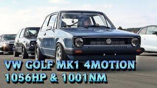 VW Golf Mk1 1056HP Meschede 2015 99s 252kmh street race car