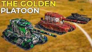 The DOOM Platoon in World of Tanks - 2 x FV4005 and a Light Tank  Skill4ltu Dakillzor DezGamez