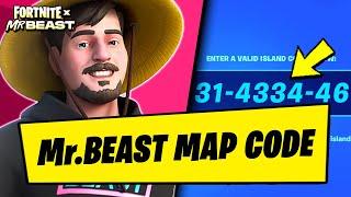 MRBEAST MAP CODE & Earn Score at MrBeasts Extreme Survival Challenge - Fortnite Quests