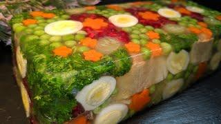 Заливное из рыбы Нереально Вкусная Закуска на праздничный стол Заливная Рыба. Гости в восторге.