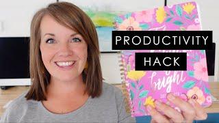 How to create a SUPER PLANNER for instant productivity My favorite productivity tip