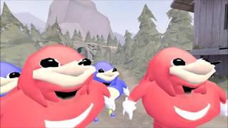 SFM Ugandan Knuckles meets Shrek Animation