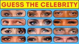 Guess 50 Celebrities By Their Eyes  Celebrity Quiz Game