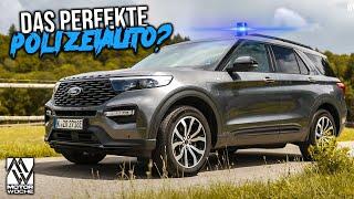 Ford Explorer  2021  Test  Review   Das perfekte Polizeiauto?  MoWo