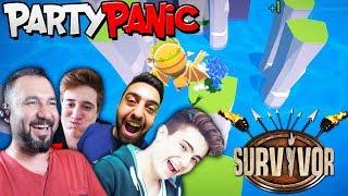 SURVIVOR-WIPE OUT-MACERA MODU  EKİPLE PARTY PANIC furkanyamanhd-gereksizoda-ümidi