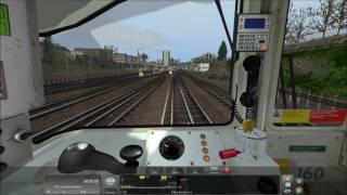 TS2017 HD Operating London Underground 1973 Tube Stock on Piccadilly Line Time-lapse 4x