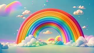 Rainbow Art  Relaxing Classical Music  4K MUST WATCH Beautiful Animation Wallpaper