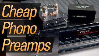 A Look at Affordable Turntable Preamps