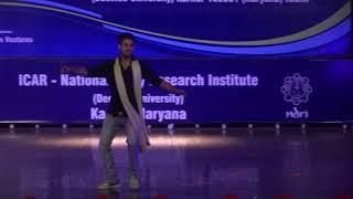 Dr. Avinesh Sharma dance performance at NDRI Karnal