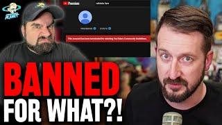 INSANE Nick Rekieta BANNED From YouTube For Fighting Back Against Mass Flagging Psychos