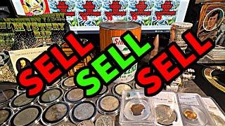 You should sell NOW Silver Coins Collectibles = Bye Bye