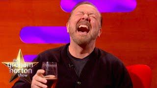 Ricky Gervais On His Iconic Golden Globe Speeches  The Graham Norton Show
