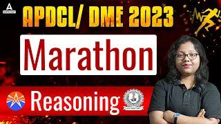 APDCLDME 2023 Reasoning Questions & Answers  APDCLDME Reasoning Marathon  Adda247 NE