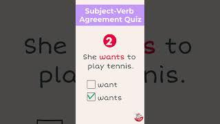 Subject Verb Agreement Quiz