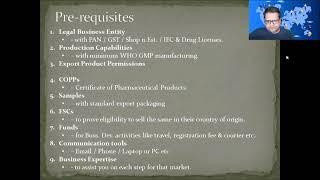 Comprehensive Basics of Pharma Export Course