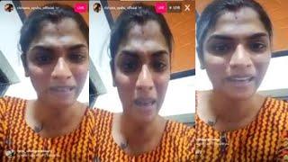 എന്റെ മാംസം കൂടെ തിന്ന്ലൈവിൽ വന്നു rishana റിഷാന പ്രവീൺ നാഥ്‌. praveen nath praveen nadh rishana