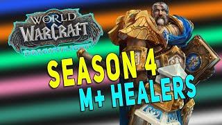 ALL M+ Healers Tested Season 4  Whos Winning? First Impressions & More  Dragonflight