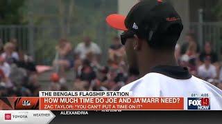 JaMarr Chase still not practicing at Bengals training camp