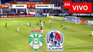  Olimpia vs Marathon EN VIVO  Final Liga Honduras