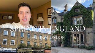 SPRING ADVENTURES IN LONDON & BATH ANTIQUE SHOPPING AND GARDEN UPDATES  VLOG 