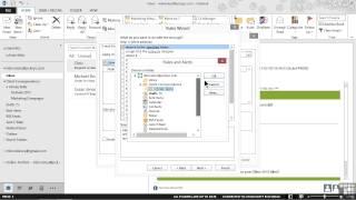 Microsoft Outlook 2013 Tutorial  Moving Messages Using Rules