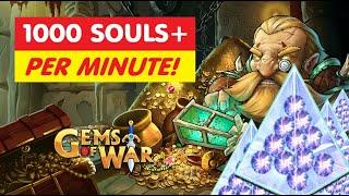 Gems of War THE Fastest Soul Farming Team? Fast Souls and Best Guide